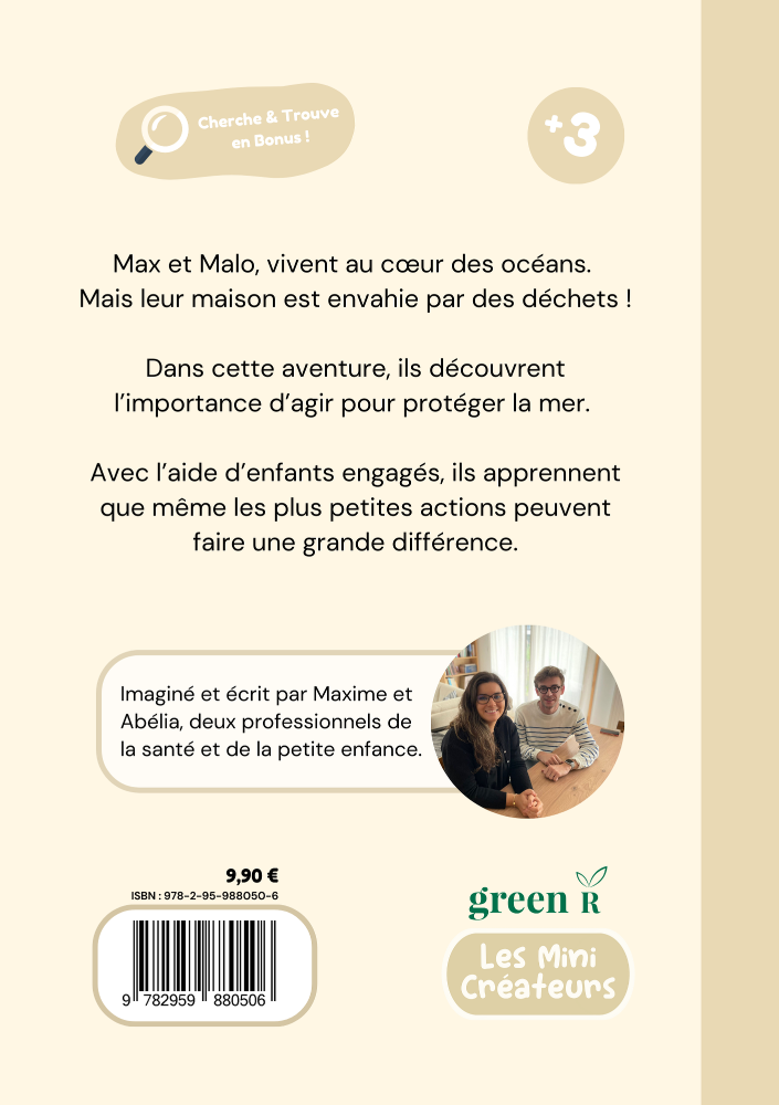 Livre Max et Malo : La Mer de Plastique